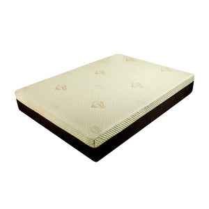 English Elm 12-inch Queen Copper Gel Foam Mattress with 7-zone Support and Cooling Air Layer W5081P394366