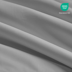 JLA Home Main Street - Cooling breathable comforter with lightweight 170gsm nylon-spandex blend for year-round temperature control Gray OLX10-0007