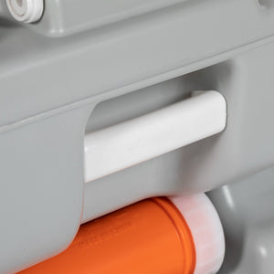 English Elm Outsunny Portable Toilet For Adults - Compact 5.8 Gallon Rv & Camping Toilet With Anti-Leak Design W2225P200493-GIGA