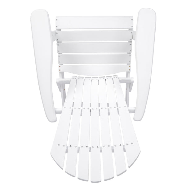 English Elm Christopher Knight Home® - Malibu Foldable Adirondack Chair - Weather-Resistant Acacia Wood For Comfort & Classic Outdoor Style N770P241668K