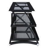 OSP Home Furnishings Valaro TV Stand Black