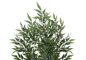 English Elm Artificial Acacia Tree - 47" Tall Faux Plant In Black Pot, Perfect For Indoor Décor And Greenery! B2710P220033
