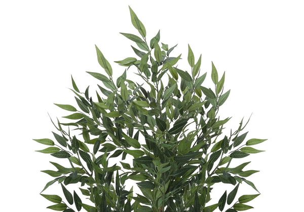 English Elm Artificial Acacia Tree - 47" Tall Faux Plant In Black Pot, Perfect For Indoor Décor And Greenery! B2710P220033