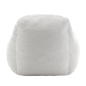 English Elm Bean Bag Chair With Memory Foam - Plush Teddy Upholstery For Cozy Relaxation In Any Space! W2200P247712