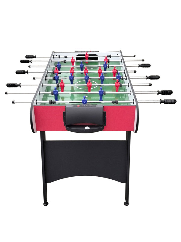 English Elm Soccer Foosball Table 4 Foot Mdf Build for Game Room Family Fun Indoor Play W1936P308767