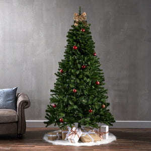 Christopher Knight Home® - Noble House - 7-foot Noble Fir Unlit Hinged Artificial Christmas Tree