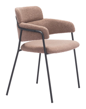 Marcel Dining Chair - Set of 2 Brown 109664 Zuo Modern