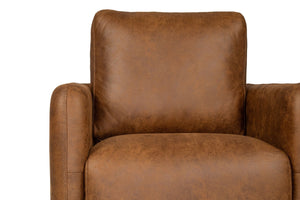 English Elm 360-degree Swivel Boucle Accent Chair with Sculptural Frame for Modern Living Rooms B089P416562