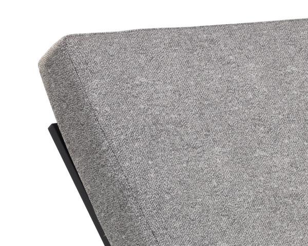 Sunpan Tavira Lounger - Stylish Outdoor Seating with Durable Lanikai Fabric & Charcoal Aluminum Frame