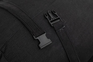 English Elm Adjustable Corduroy Floor Sofa with 5 Modular Cylinders for Custom Lounging and Ultimate Comfort Black W1170P365602