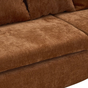 English Elm Cloud Modular Sectional with Ottoman Sink-in Cushions for Relaxed Living Spaces W3728S00010