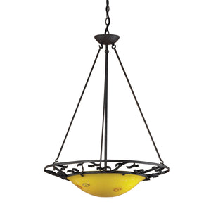 Lumina 23'' Wide 3-Light Pendant - Dark Rust 560-3YW Elk Lighting