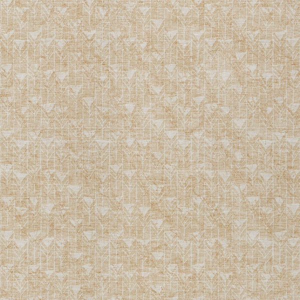 Homeroots 8' Runner Moss Green Geometric Washable Non-skid Rug For Indoor And Outdoor Elegance And Style 3' X 5' Polyester 560040