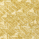 Homeroots 8' Round Gold Round Geometric Washable Non Skid Indoor Outdoor Area Rug Gold Polyester 560078