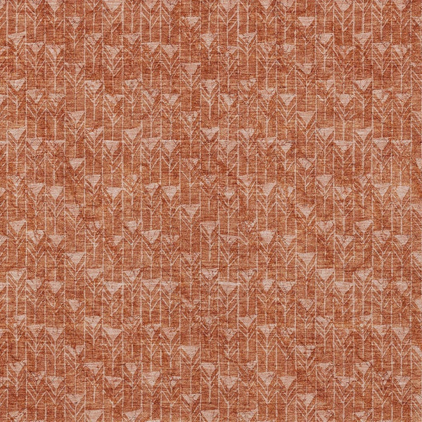 Homeroots 8' Runner Moss Green Geometric Washable Non-skid Rug For Indoor And Outdoor Elegance And Style 3' X 5' Polyester 560142