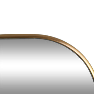 English Elm Christopher Knight Home® - LENGTH Mirror Antique Brass Full-Length Wall Mirror 78x30.5 MDF Frame Vintage Brass Finish Reflective Elegance 69701.00