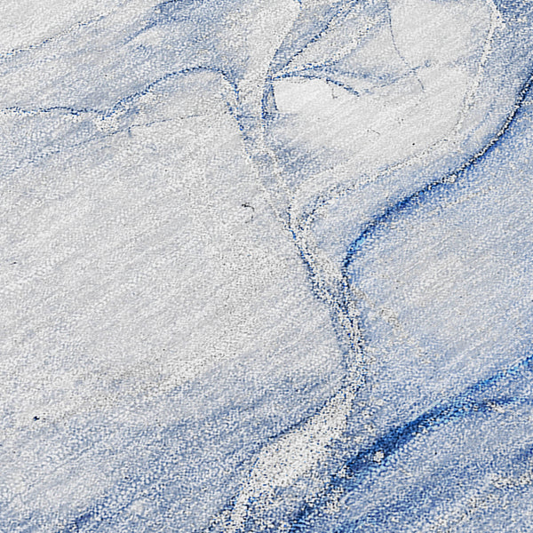 Homeroots 5' X 8' Navy Blue Abstract Washable Indoor Outdoor Area Rug Navy Polyester 560224