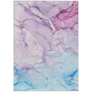 HomeRoots 5' Modern Abstract Brown Washable Non-Skid Area Rug for Indoor or Outdoor High-Traffic Spaces 9' X 12' 560236