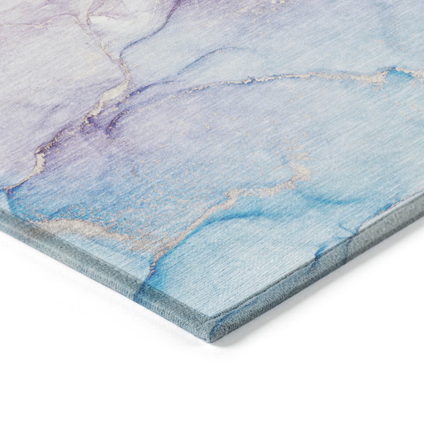 Homeroots 9' Brown Abstract Washable Area Rug - Stylish Non-skid Design Perfect For Indoor And Outdoor Spaces 9' X 12' Polyester 560236