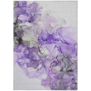 HomeRoots 5' Beige Abstract Area Rug – Washable, Non-Skid Design Perfect for Indoor and Outdoor Spaces 8' X 10' 560426