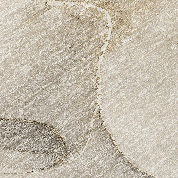 HomeRoots 5' Abstract Indoor Outdoor Area Rug - Stylish Washable Design for Living Spaces and Patios 5' X 8' 560442