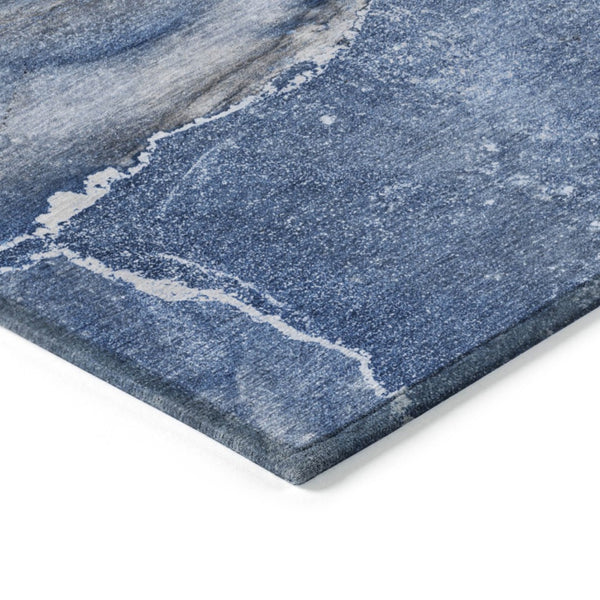 HomeRoots 5' Lilac Abstract Washable Non-Skid Area Rug – Stylish, Durable Design for Indoor & Outdoor Spaces 10' X 14' 560581