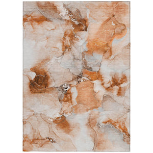 HomeRoots 5' Vibrant Abstract Area Rug in Blue, Pink, and Green - Washable, Durable, Perfect for Indoor & Outdoor 9' X 12' 560670