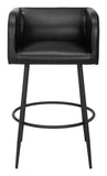 Horbat Barstool - Set of 2 Black 110063 Zuo Modern