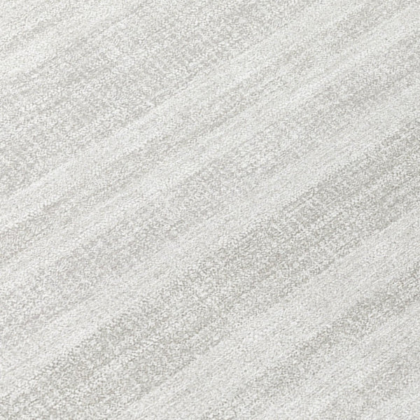 Homeroots 2' Blue Striped Washable Runner Rug - Perfect For Indoor And Outdoor Spaces, Stain-resistant Design Ivory Polyester 561181