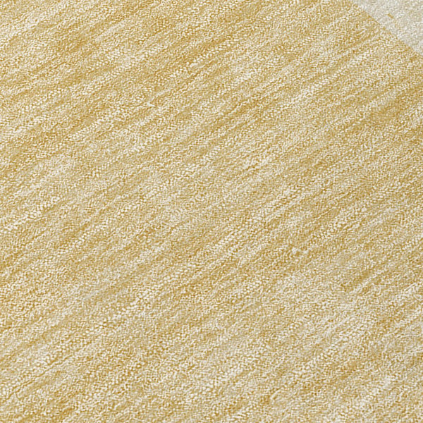 Homeroots 2' Abstract Washable Indoor Outdoor Runner Rug - Stylish, Stain Resistant Design For Any Space Beige Polyester 561303