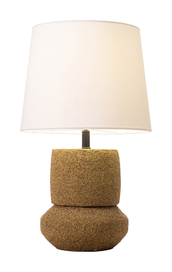 Seina Solar Terracotta Table Lamp Cordless Led Glow for Patio and Garden
