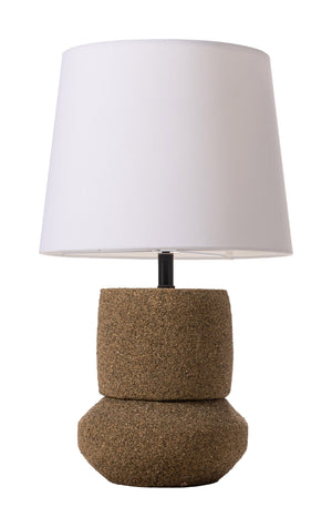 Seina Solar Terracotta Table Lamp Cordless Led Glow for Patio and Garden
