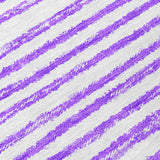 Homeroots 8' Runner Purple And White Abstract Washable Non Skid Indoor Outdoor Runner Rug Purple Polyester 561850