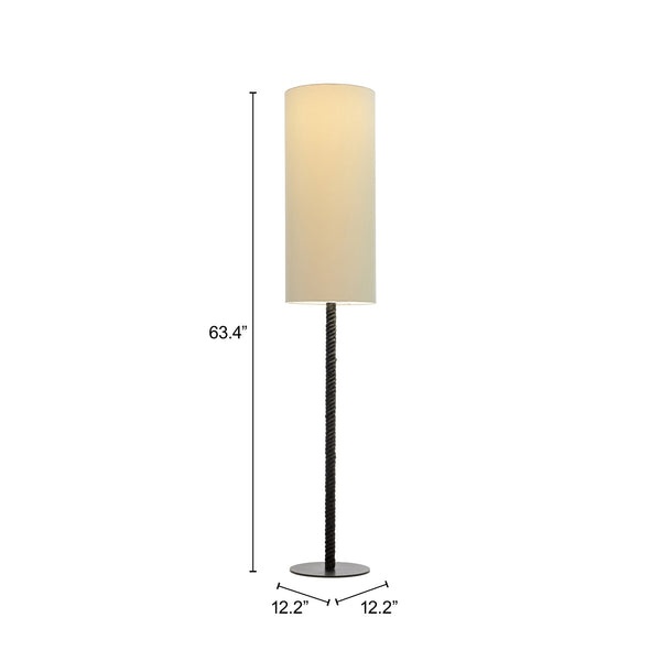 Lumaris Solar Outdoor Floor Lamp Cordless Led Patio Garden Ambient Light Ip44