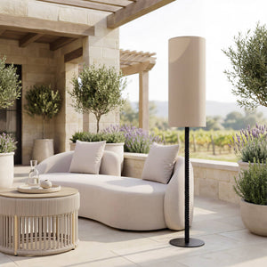 Lumaris Solar Outdoor Floor Lamp Cordless Led Patio Garden Ambient Light Ip44