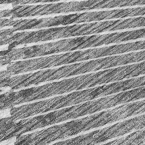 Homeroots 10' X 14' Gray And Ivory Abstract Washable Non Skid Indoor Outdoor Area Rug Gray Polyester 561974