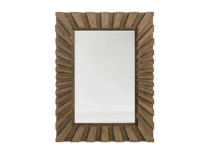 Lexington Tommy Bahama Home Ardley Sunburst Mirror - Embrace Casual Elegance With Driftwood Finish And Radiant Design Elements Hatteras Gray  561-205