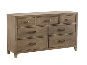 Lexington Tommy Bahama Home Lockeport 7-drawer Dresser - Embrace Casual Elegance With Weathered Driftwood And Custom Hardware Hatteras Gray  561-234