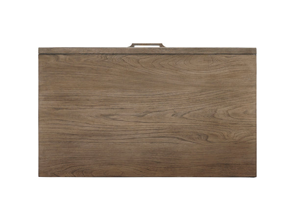 Lexington Tommy Bahama Home Mc Clellan 3-drawer Nightstand - Casual Elegance In Weathered Driftwood With Custom Hardware & Style Hatteras Gray  561-621