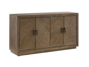 Lexington Tommy Bahama Home Spencer Buffet: Embrace Casual Elegance With Cypress Point's Weathered Driftwood And Custom Design Hatteras Gray  561-852