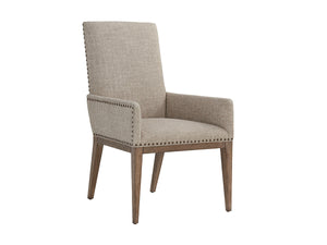 Lexington Tommy Bahama Home Devereaux Upholstered Dining Chair - Embrace Casual Elegance With Tommy Bahama's Comfortable Design Hatteras Gray  561-881-01