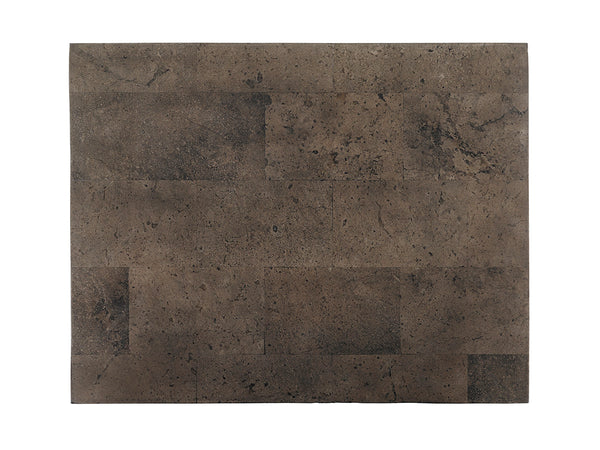 Lexington Tommy Bahama Home Montera End Table: Casual Elegance With Textured Metal Base And Stained Travertine Top Design Hatteras Gray  561-953