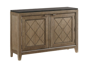 Lexington Tommy Bahama Home Emerson Hall Chest - Embrace Casual Elegance With Adjustable Shelves And Stunning Stained Top Design Hatteras Gray  561-973