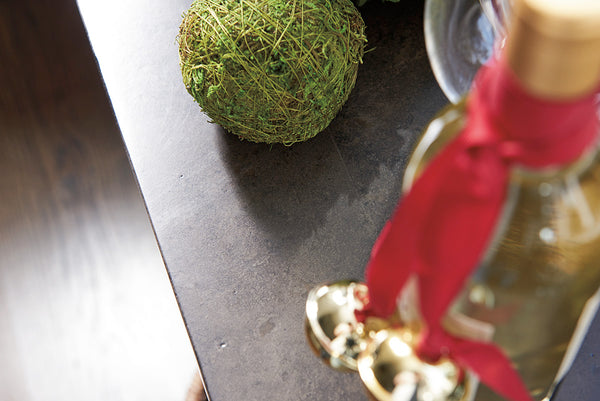 Lexington Tommy Bahama Home Twin Lakes Sideboard: Embrace Casual Elegance With Stained Travertine Top And Textured Metal Base Hatteras Gray  561-869