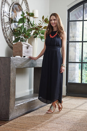 Lexington Tommy Bahama Home Emerson Hall Chest - Embrace Casual Elegance With Adjustable Shelves And Stunning Stained Top Design Hatteras Gray  561-973