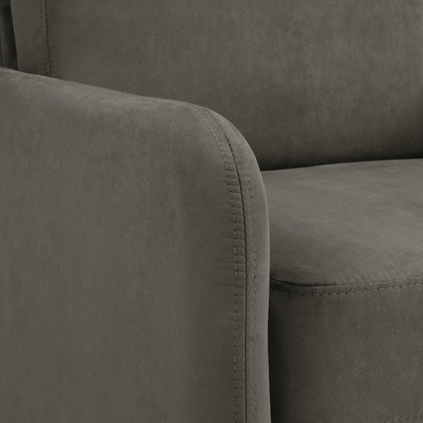 OSP Home Furnishings Lounge Seating with Chrome Base and High Density Foam for Modern Reception Areas Chair SL5601-SK2