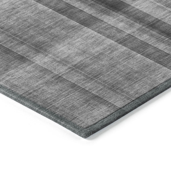 HomeRoots 5' Blue Plaid Washable Area Rug - Stylish, Non-Skid Design for Indoor and Outdoor Living Spaces 5' X 8' 562222