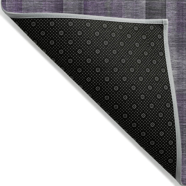 HomeRoots 5' Blue Plaid Washable Area Rug - Stylish, Non-Skid Design for Indoor and Outdoor Living Spaces 10' X 14' 562244