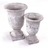 Distressed Grey Wash Pottery (5624M A344) Zentique