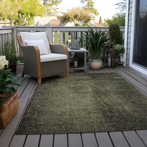 Homeroots 8' Runner Stylish Abstract Washable Non-skid Indoor Outdoor Rug For Kids And Pets - Stain Resistant 9' X 12' Polyester 562693